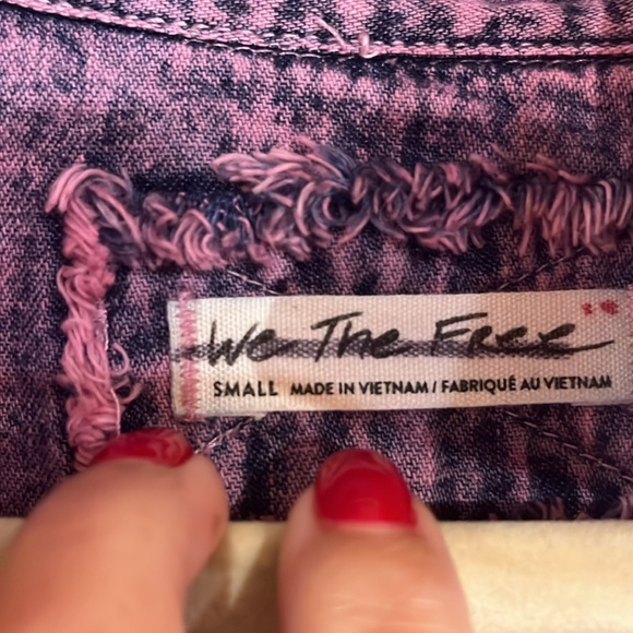 Free People Purple Mini Dress - Picture 7 of 11